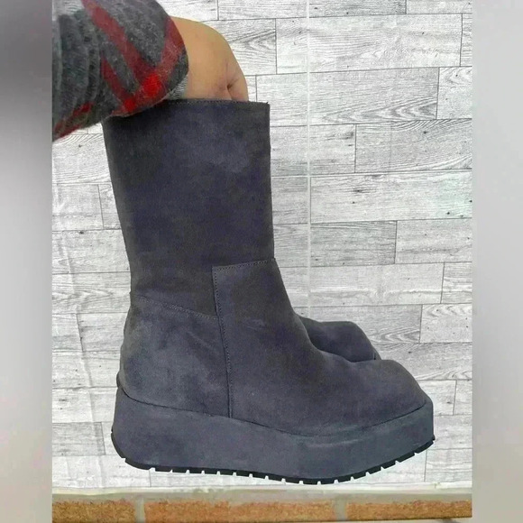 Equitare Nilton pewter suede boot size 38/8 - Picture 12 of 13